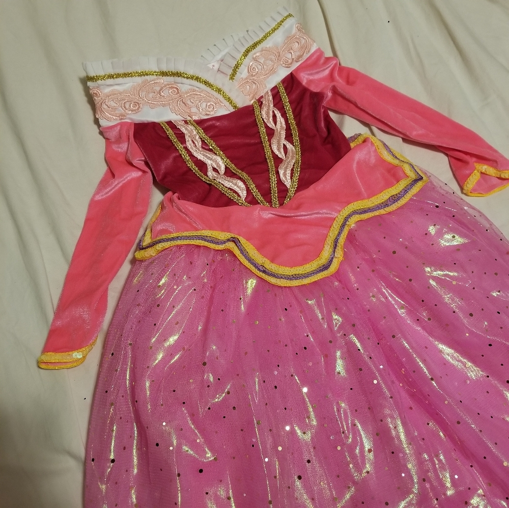 Princess Aurora Outfit Pink Velvet